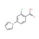 2-Chloro-4-pyrrol-1-yl-benzoic acid (CAS 232275-65-9) - chemical structure image
