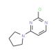 2-Chloro-4-(pyrrolidin-1-yl)pyrimidine (CAS 35691-20-4) - chemical structure image