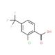 2-Chloro-4-(trifluoromethyl)benzoic acid (CAS 23228-45-7) - chemical structure image