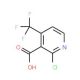 2-Chloro-4-(trifluoromethyl)pyridine-3-carboxylic acid (CAS 590371-81-6) - chemical structure image