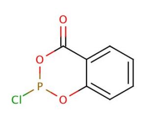2-Chloro-4H-1,2,3-benzodioxaphosphorin-4-one (CAS 5381-99-7) - chemical structure image
