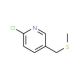 2-chloro-5-[(methylthio)methyl]pyridine - chemical structure image