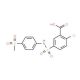 2-chloro-5-({[4-(methylsulfonyl)phenyl]amino}sulfonyl)benzoic acid - chemical structure image