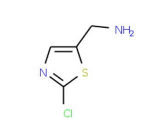 2-Chloro-5-aminomethylthiazole (CAS 120740-08-1) - chemical structure image