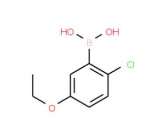 2-Chloro-5-ethoxyphenylboronic acid (CAS 913835-30-0) - chemical structure image