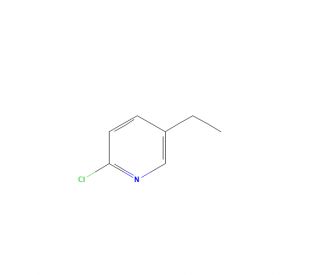 2-Chloro-5-ethylpyridine (CAS 90196-32-0) - chemical structure image