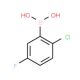 2-Chloro-5-fluorophenylboronic acid (CAS 444666-39-1) - chemical structure image