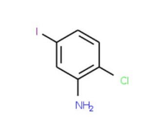 2-chloro-5-iodoaniline (CAS 16604-98-1) - chemical structure image