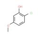 2-Chloro-5-methoxyphenol (CAS 18113-04-7) - chemical structure image