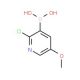 2-Chloro-5-methoxypyridine-3-boronic acid (CAS 1072946-26-9) - chemical structure image