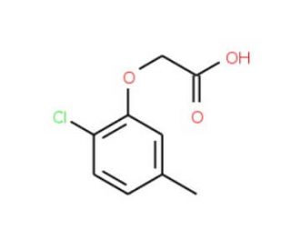 (2-Chloro-5-methyl-phenoxy)-acetic acid (CAS 1556-00-9) - chemical structure image