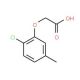 (2-Chloro-5-methyl-phenoxy)-acetic acid (CAS 1556-00-9) - chemical structure image