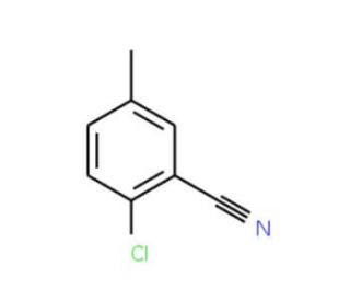 2-Chloro-5-methylbenzonitrile (CAS 4387-32-0) - chemical structure image