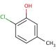 2-Chloro-5-methylphenol (CAS 615-74-7) - chemical structure image