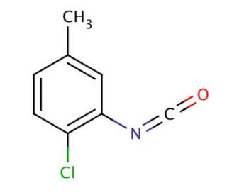 2-Chloro-5-methylphenyl isocyanate (CAS 40398-03-6) - chemical structure image