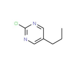 2-Chloro-5-n-propylpyrimidine (CAS 219555-98-3) - chemical structure image