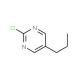 2-Chloro-5-n-propylpyrimidine (CAS 219555-98-3) - chemical structure image