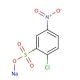 2-Chloro-5-nitro-benzene Sodium Sulphonate (CAS 946-30-5) - chemical structure image
