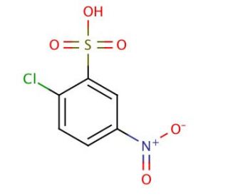 2-Chloro-5-nitro-benzenesulfonic Acid (CAS 96-73-1) - chemical structure image