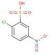 2-Chloro-5-nitro-benzenesulfonic Acid (CAS 96-73-1) - chemical structure image