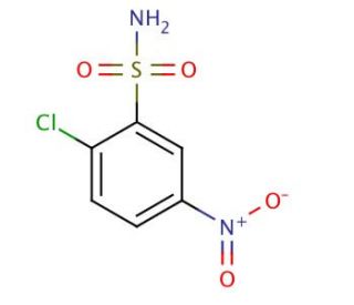 2-Chloro-5-nitrobenzenesulfonamide (CAS 96-72-0) - chemical structure image