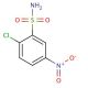 2-Chloro-5-nitrobenzenesulfonamide (CAS 96-72-0) - chemical structure image