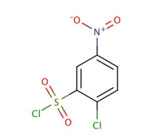 2-Chloro-5-nitrobenzenesulfonyl Chloride (CAS 4533-95-3) - chemical structure image