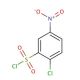 2-Chloro-5-nitrobenzenesulfonyl Chloride (CAS 4533-95-3) - chemical structure image