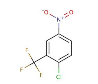 2-Chloro-5-nitrobenzotrifluoride (CAS 777-37-7) - chemical structure image