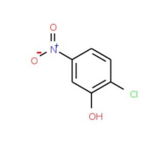 2-Chloro-5-nitrophenol (CAS 619-10-3) - chemical structure image