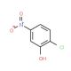 2-Chloro-5-nitrophenol (CAS 619-10-3) - chemical structure image
