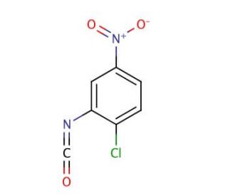 2-Chloro-5-nitrophenyl isocyanate (CAS 68622-16-2) - chemical structure image