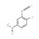 2-Chloro-5-nitrophenyl isothiocyanate (CAS 57135-68-9) - chemical structure image