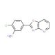 2-Chloro-5-oxazolo[4,5-b]pyridin-2-yl-phenylamine (CAS 354561-70-9) - chemical structure image