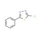 2-chloro-5-phenyl-1,3,4-thiadiazole (CAS 13373-11-0) - chemical structure image