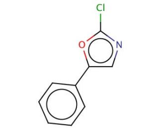 2-Chloro-5-phenyl-1,3-oxazole (CAS 62124-43-0) - chemical structure image