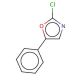 2-Chloro-5-phenyl-1,3-oxazole (CAS 62124-43-0) - chemical structure image