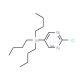 2-Chloro-5-(tributylstannyl)pyrimidine (CAS 155191-68-7) - chemical structure image