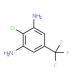 2-Chloro-5-trifluoromethyl-benzene-1,3-diamine (CAS 34207-44-8) - chemical structure image