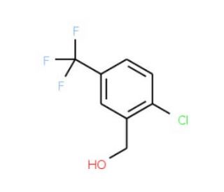 2-Chloro-5-(trifluoromethyl)benzyl alcohol (CAS 64372-62-9) - chemical structure image