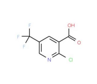 2-Chloro-5-(trifluoromethyl)nicotinic acid (CAS 505084-59-3) - chemical structure image