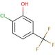 2-Chloro-5-(trifluoromethyl)phenol (CAS 40889-91-6) - chemical structure image
