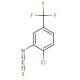 2-Chloro-5-(trifluoromethyl)phenyl isothiocyanate (CAS 23165-49-3) - chemical structure image
