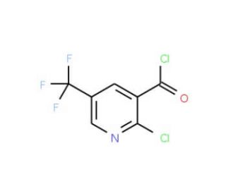 2-Chloro-5-(trifluoromethyl)pyridine-3-carbonylchloride - chemical structure image