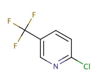 2-Chloro-5-(trifluoromethyl)pyridine (CAS 52334-81-3) - chemical structure image