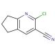 2-chloro-5H,6H,7H-cyclopenta[b]pyridine-3-carbonitrile - chemical structure image