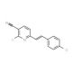 2-Chloro-6-[2-(4-chlorophenyl)vinyl]nicotinonitrile (CAS 946601-99-6) - chemical structure image