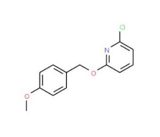 2-Chloro-6-(4-methoxybenzyloxy)pyridine (CAS 1020253-23-9) - chemical structure image