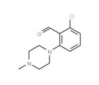 2-chloro-6-(4-methylpiperazin-1-yl)benzaldehyde - chemical structure image