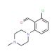 2-chloro-6-(4-methylpiperazin-1-yl)benzaldehyde - chemical structure image